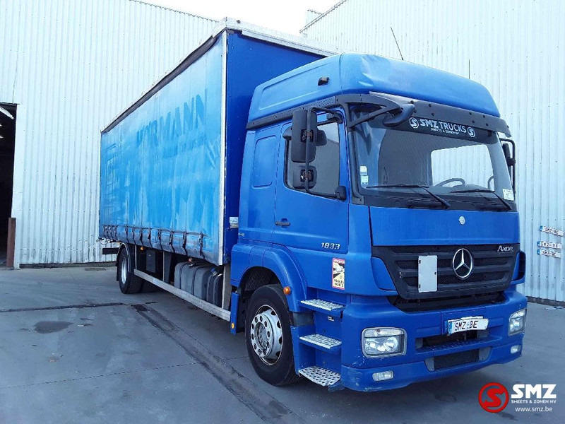 Mercedes-Benz Axor 1833 - Lastbil med presenning: billede 1 Mercedes-Benz Axor 1833 - Lastbil med presenning: billede 1