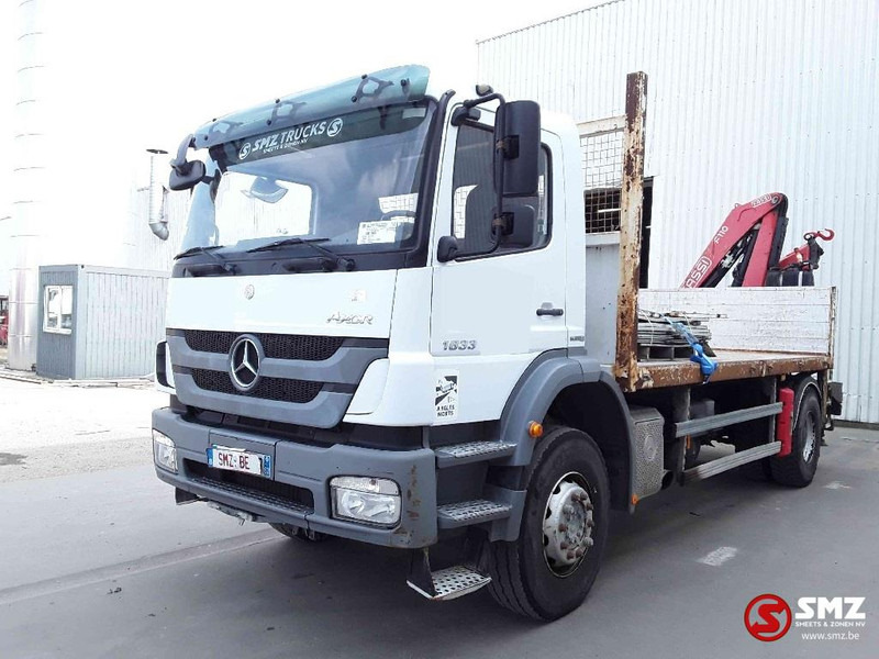 Mercedes-Benz Axor 1833 Fassi f 110a 284000km airco TOP condition - Lastbil med lad, Lastbil med kran: billede 3 Mercedes-Benz Axor 1833 Fassi f 110a 284000km airco TOP condition - Lastbil med lad, Lastbil med kran: billede 3