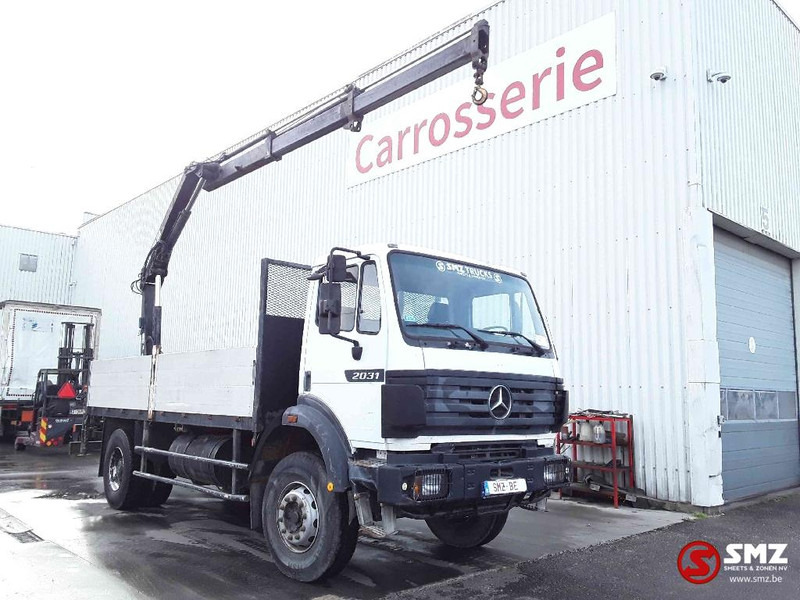 Mercedes-Benz SK 2031 lames manual - Lastbil med lad, Lastbil med kran: billede 1 Mercedes-Benz SK 2031 lames manual - Lastbil med lad, Lastbil med kran: billede 1