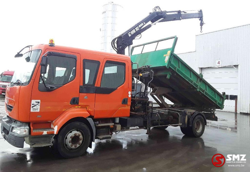 Renault Midlum 210 Hiab 102 manual pump - Tipvogn lastbil, Lastbil med kran: billede 5 Renault Midlum 210 Hiab 102 manual pump - Tipvogn lastbil, Lastbil med kran: billede 5