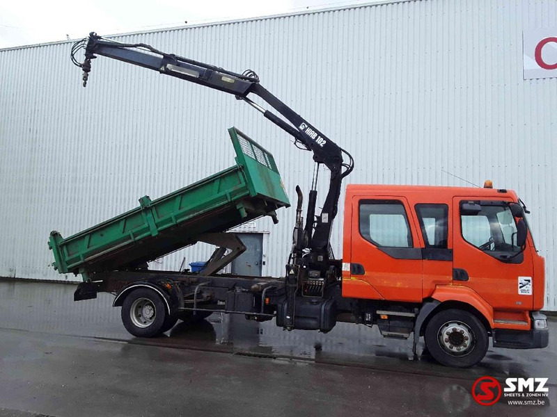 Renault Midlum 210 Hiab 102 manual pump - Tipvogn lastbil, Lastbil med kran: billede 4 Renault Midlum 210 Hiab 102 manual pump - Tipvogn lastbil, Lastbil med kran: billede 4