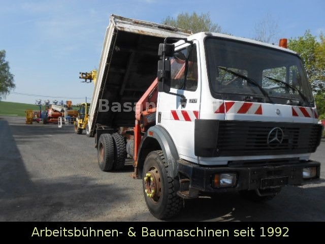 Tipvogn lastbil, Lastbil med kran Mercedes-Benz MB 1717 AK Kipper Allrad mit Kran Atlas 100.1 Mercedes-Benz MB 1717 AK Kipper Allrad mit Kran Atlas 100.1: billede 27