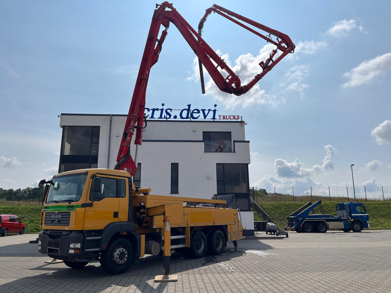 MAN 26.360 6x4 Putzmeister 24 m Hallenpumpe - Betonpumpe: billede 1 MAN 26.360 6x4 Putzmeister 24 m Hallenpumpe - Betonpumpe: billede 1