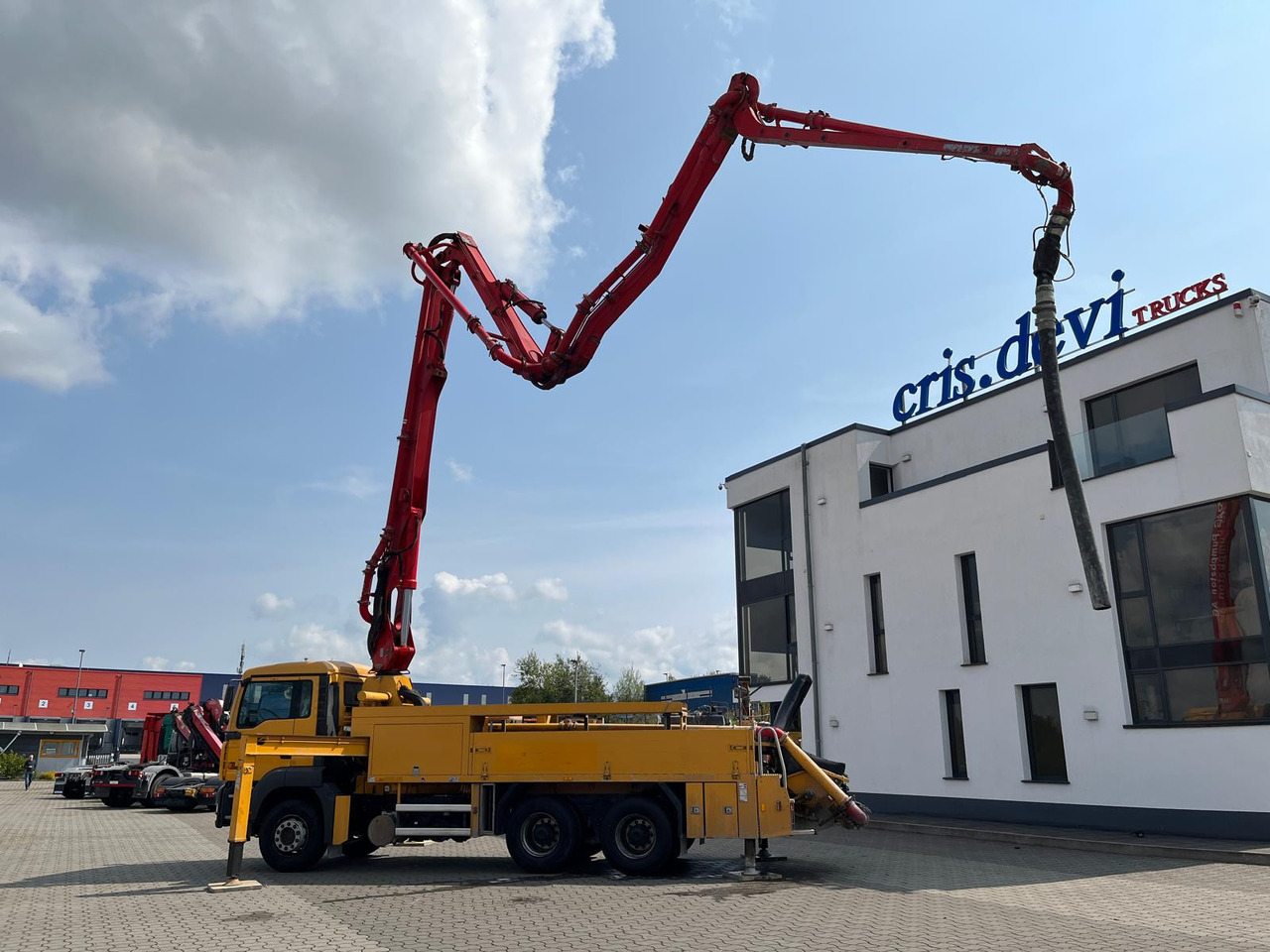 MAN 26.360 6x4 Putzmeister 24 m Hallenpumpe - Betonpumpe: billede 2 MAN 26.360 6x4 Putzmeister 24 m Hallenpumpe - Betonpumpe: billede 2
