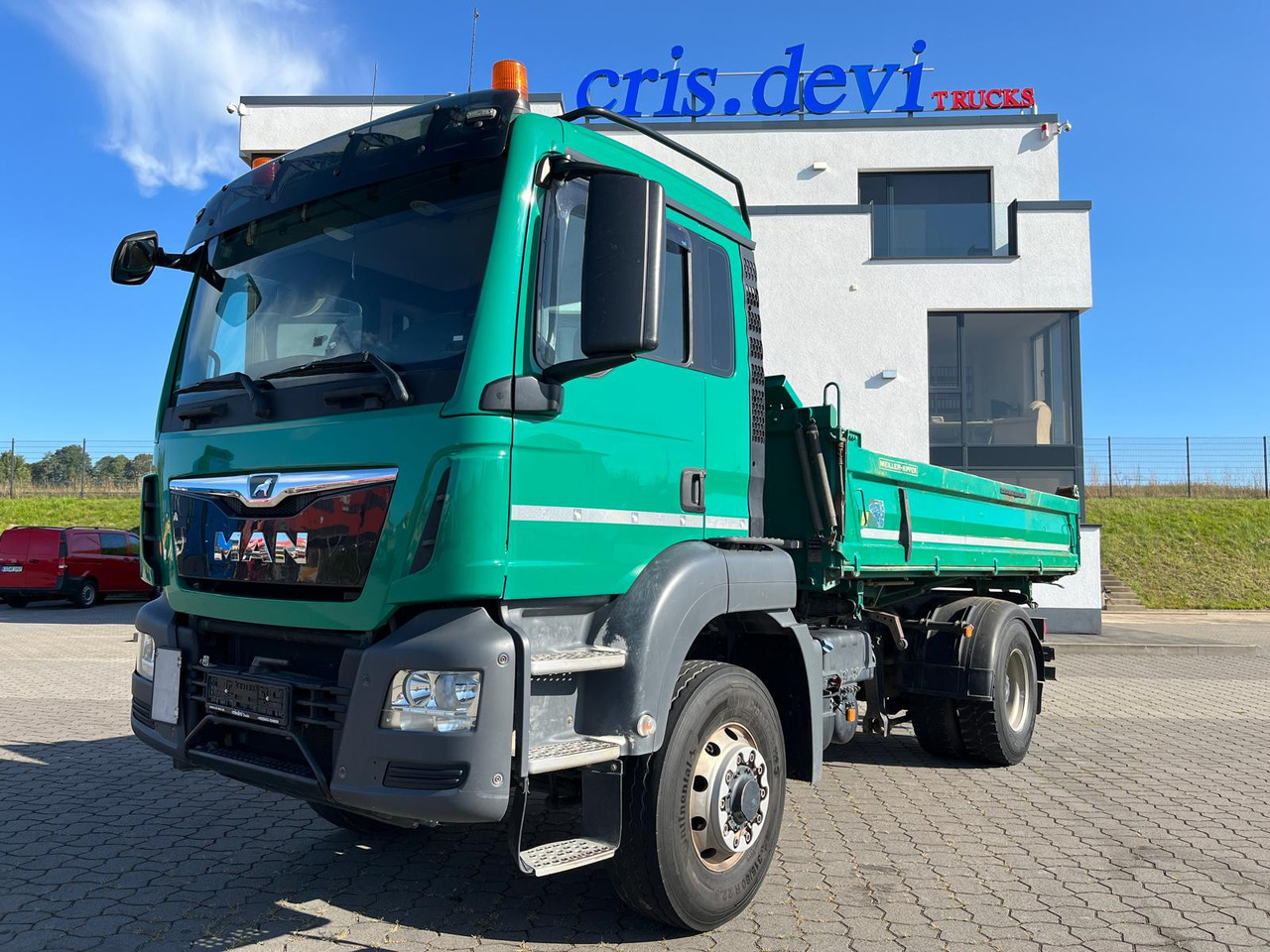 MAN TGS 18.460 4X4 H BL Kipper - Tipvogn lastbil: billede 1 MAN TGS 18.460 4X4 H BL Kipper - Tipvogn lastbil: billede 1