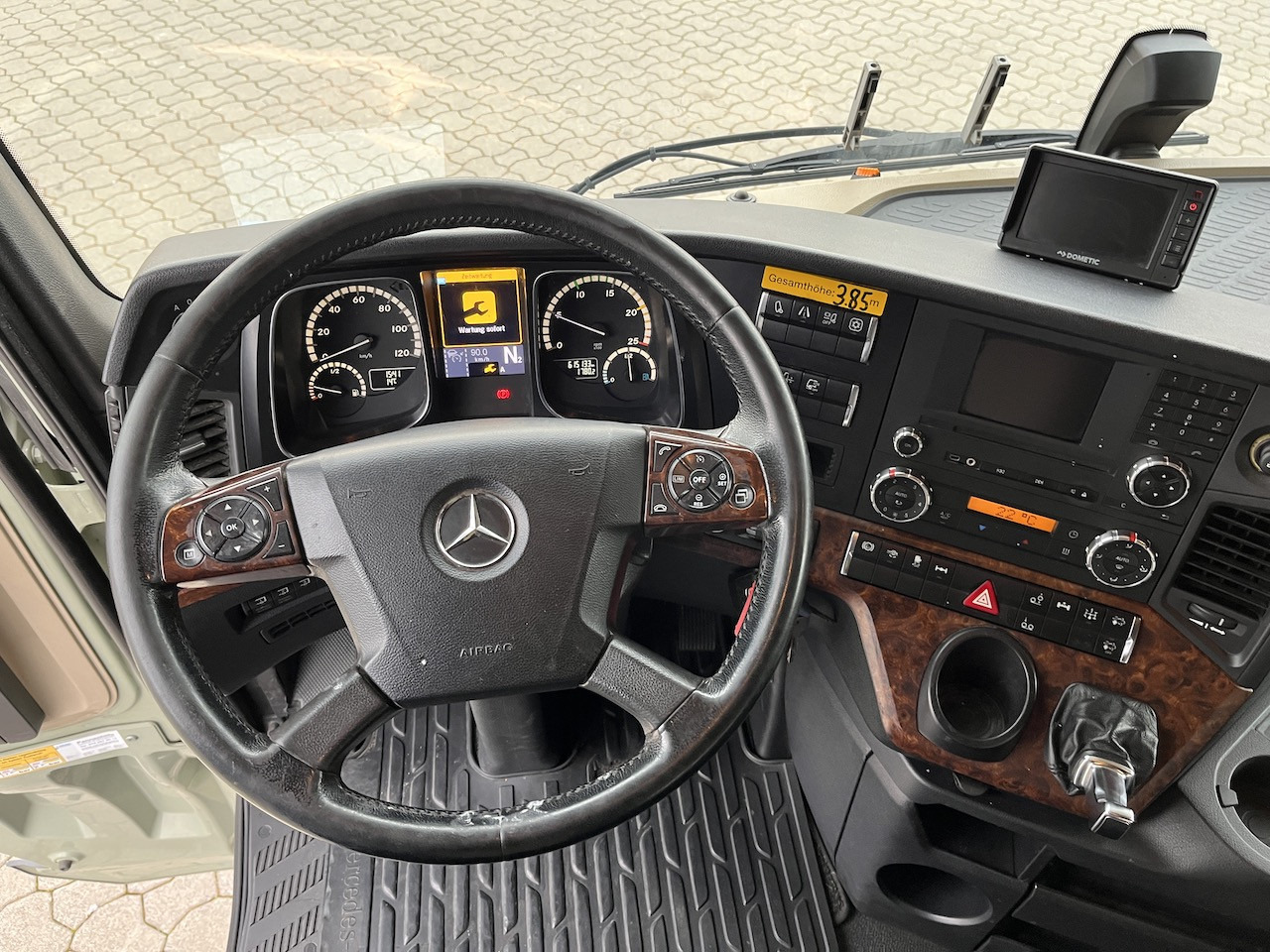 Mercedes-Benz Actros 2545 6x2  Atlas 265-A6   Lenk- Liftachse - Lastbil med lad, Lastbil med kran: billede 2 Mercedes-Benz Actros 2545 6x2  Atlas 265-A6   Lenk- Liftachse - Lastbil med lad, Lastbil med kran: billede 2