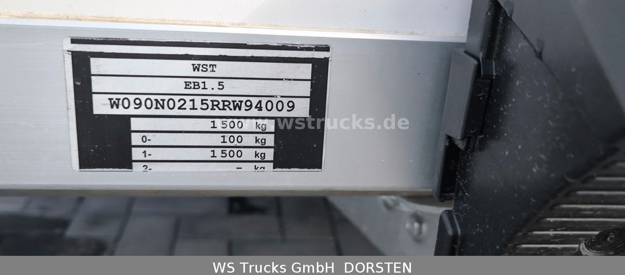 Kølevogn påhængsvogn Getränke  WST Edition 1500 Small , Kühlanhänger: billede 12