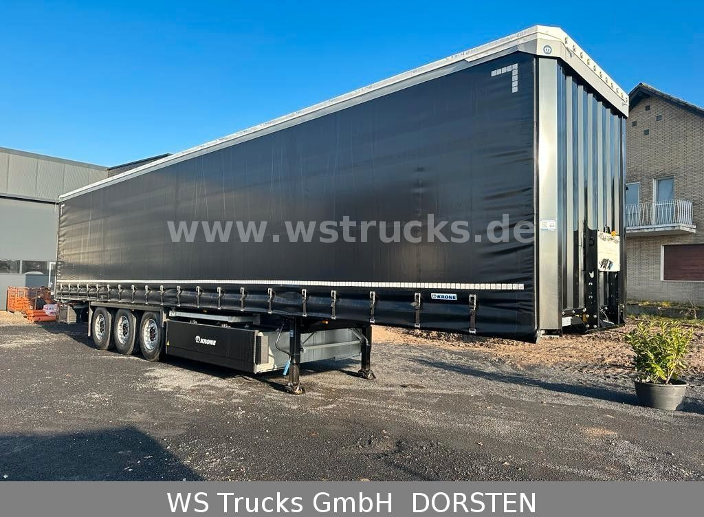 Krone Planauflieger SDP 27 Edscha, Rungen, SAF Achsen - Gardintrailer: billede 2 Krone Planauflieger SDP 27 Edscha, Rungen, SAF Achsen - Gardintrailer: billede 2