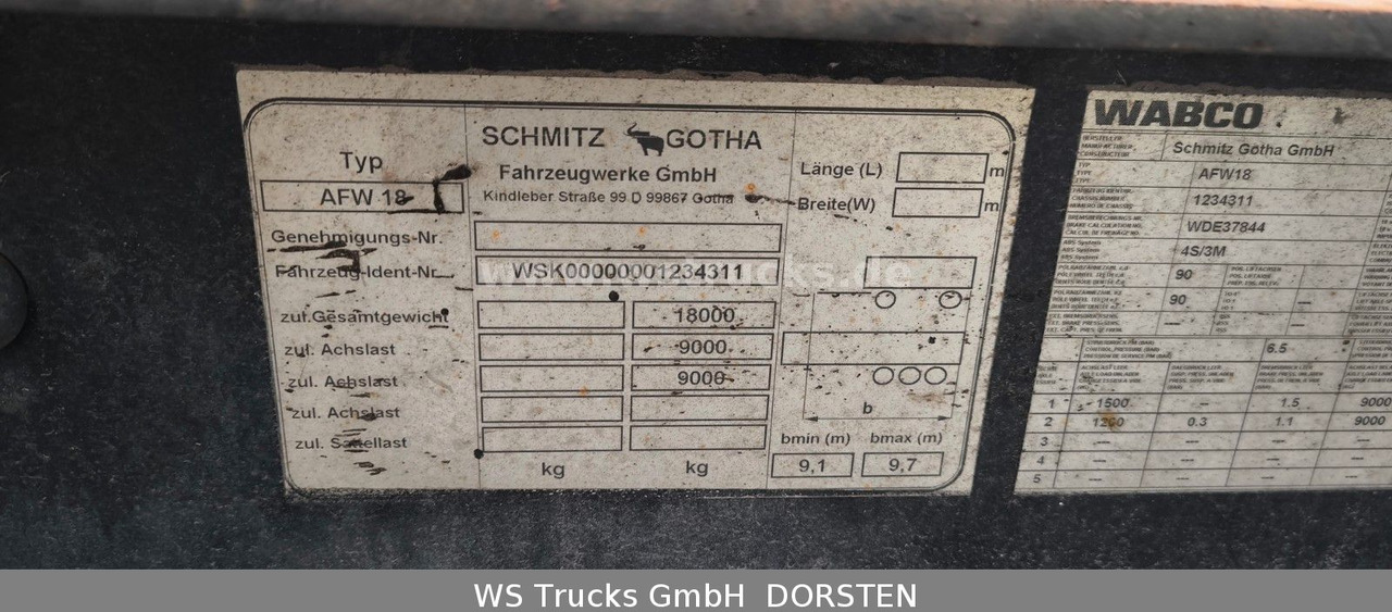 Schmitz Cargobull BDF Wechselbrücke AFW 18 - Containerbil/ Veksellad påhængsvogn: billede 5 Schmitz Cargobull BDF Wechselbrücke AFW 18 - Containerbil/ Veksellad påhængsvogn: billede 5