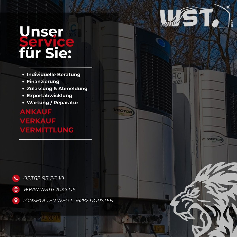 Schmitz Cargobull Kühlauflieger Blumenbreit Vector 1550 - Kølevogn sættevogn: billede 2 Schmitz Cargobull Kühlauflieger Blumenbreit Vector 1550 - Kølevogn sættevogn: billede 2