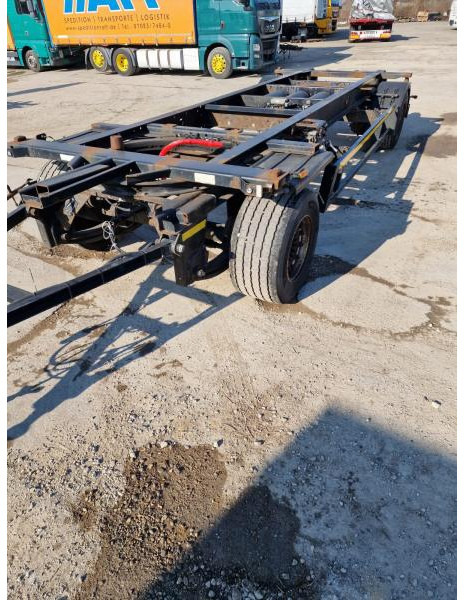 Kögel Lafette JUMBO Drehschemel Lafette 1m Abstellhöhe - Containerbil/ Veksellad påhængsvogn: billede 1 Kögel Lafette JUMBO Drehschemel Lafette 1m Abstellhöhe - Containerbil/ Veksellad påhængsvogn: billede 1
