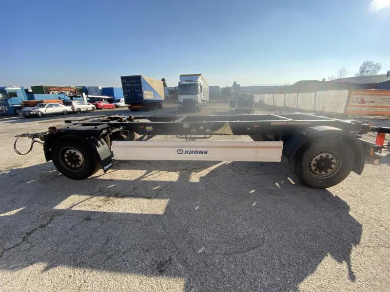 Krone 2- Achs Lafette !! HU/ TÜV NEU !! 2- Achs Lafette !! HU/ TÜV NEU !! - Containerbil/ Veksellad påhængsvogn: billede 1 Krone 2- Achs Lafette !! HU/ TÜV NEU !! 2- Achs Lafette !! HU/ TÜV NEU !! - Containerbil/ Veksellad påhængsvogn: billede 1