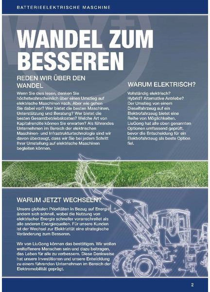 LIUGONG 856 HE vollelektrisch, 21.000 kg, 3.5 cbm - Gummihjulslæsser: billede 2 LIUGONG 856 HE vollelektrisch, 21.000 kg, 3.5 cbm - Gummihjulslæsser: billede 2