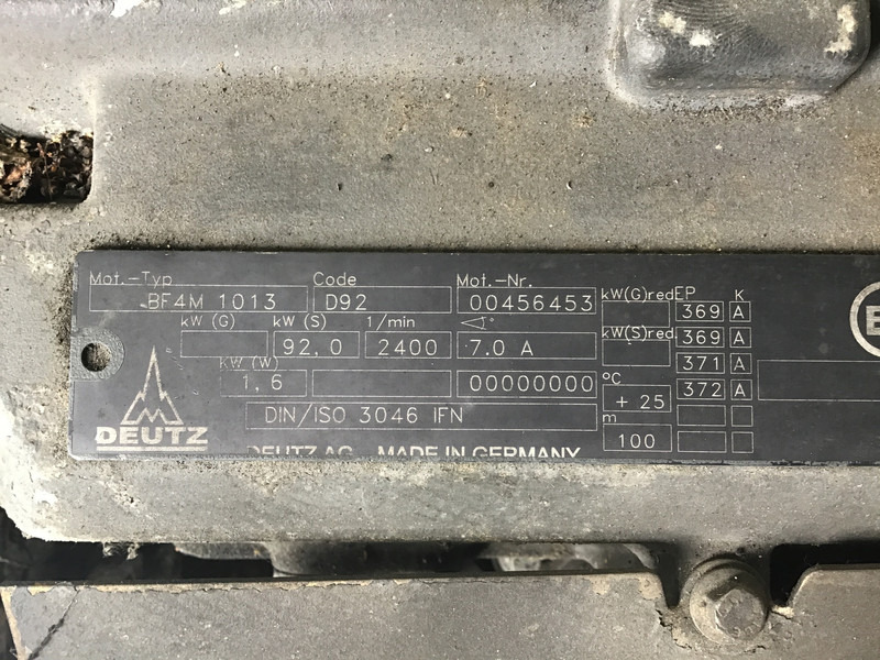 Deutz BF4M1013 RECONDITIONED - Motor: billede 5 Deutz BF4M1013 RECONDITIONED - Motor: billede 5