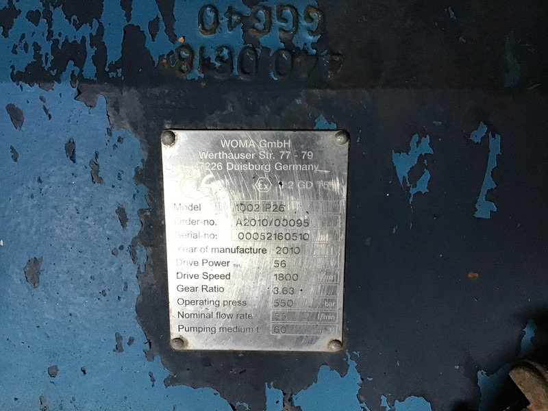 Ford 2714E POMP 550 BAR USED - Vandpumpe: billede 4 Ford 2714E POMP 550 BAR USED - Vandpumpe: billede 4