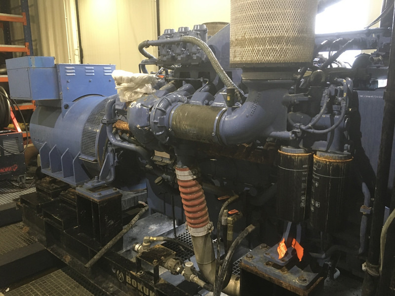 MTU 16V2000 GENERATOR 1250KVA USED - Strømgenerator: billede 2 MTU 16V2000 GENERATOR 1250KVA USED - Strømgenerator: billede 2