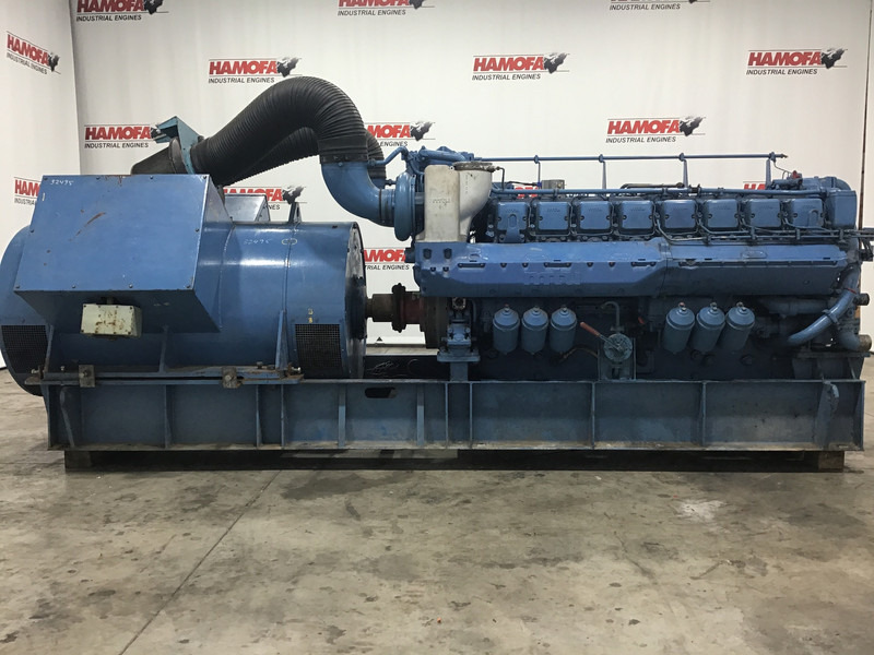 MTU 16V396 GENERATOR 1875KVA USED - Strømgenerator: billede 1 MTU 16V396 GENERATOR 1875KVA USED - Strømgenerator: billede 1