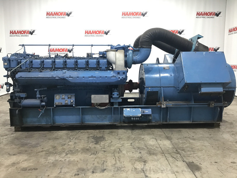 MTU 16V396 GENERATOR 1875KVA USED - Strømgenerator: billede 2 MTU 16V396 GENERATOR 1875KVA USED - Strømgenerator: billede 2