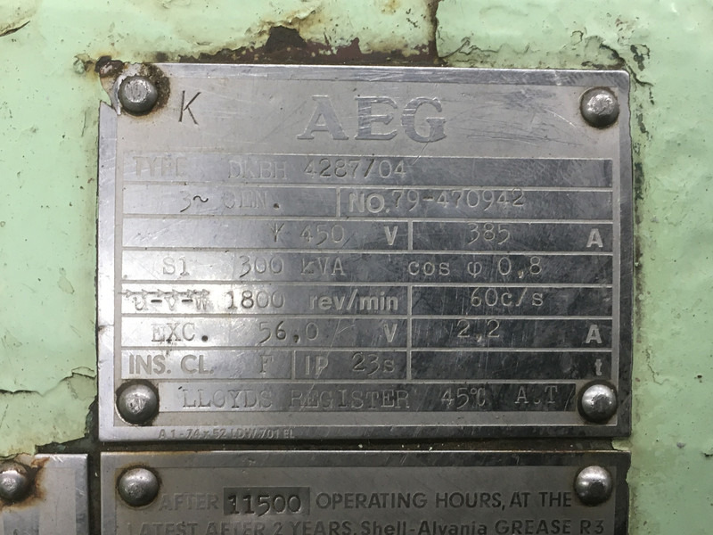 Scania DSI14.02 GENERATOR 300KVA USED - Strømgenerator: billede 5 Scania DSI14.02 GENERATOR 300KVA USED - Strømgenerator: billede 5