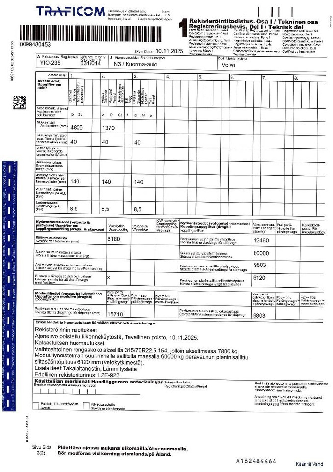 Lastbil varevogn Volvo FH 13: billede 14