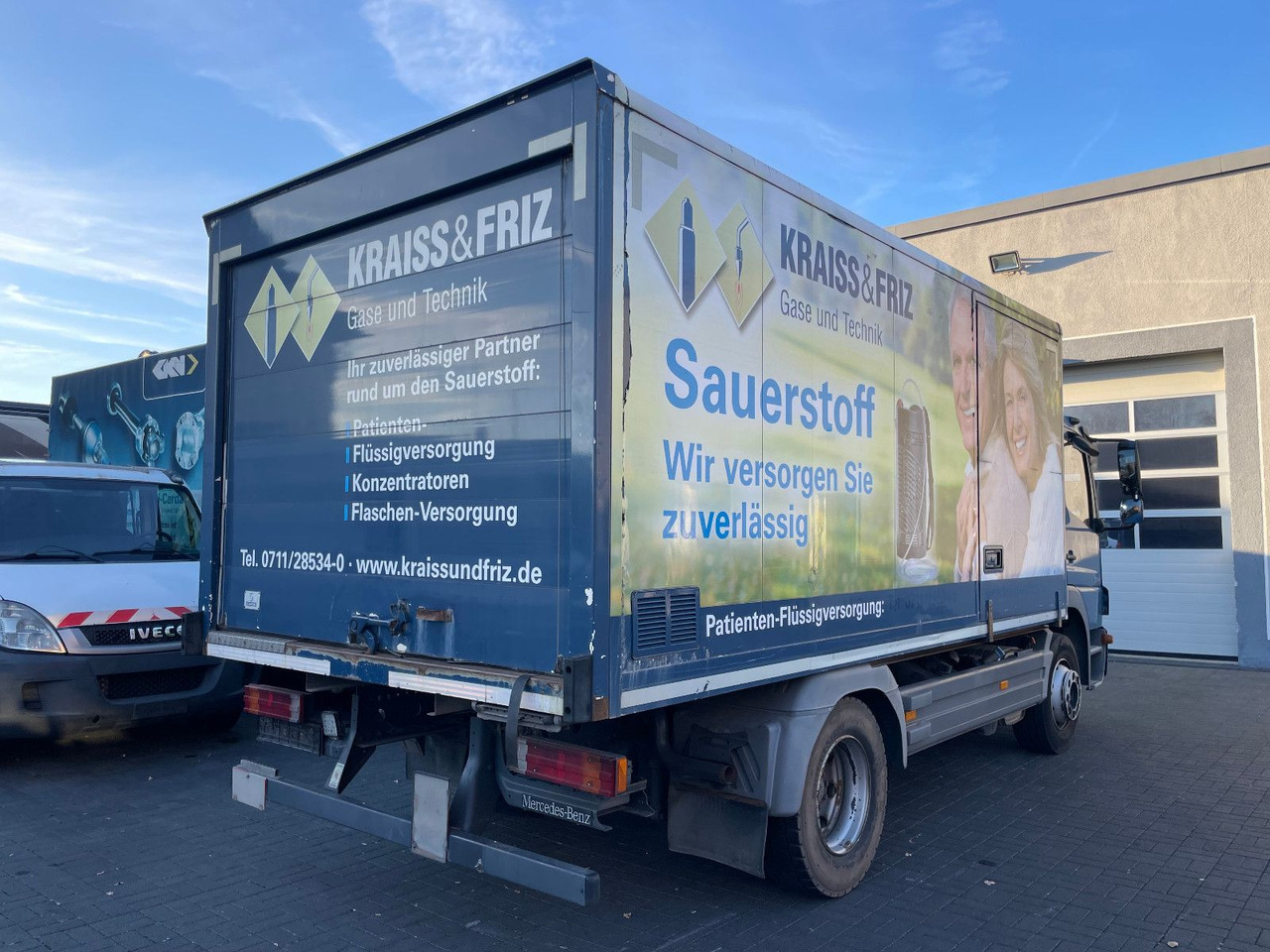 Mercedes-Benz Atego 2 6-Zyl. 4x2 1224 Klima, Radstand: 3.56m. - Lastbil varevogn: billede 4 Mercedes-Benz Atego 2 6-Zyl. 4x2 1224 Klima, Radstand: 3.56m. - Lastbil varevogn: billede 4