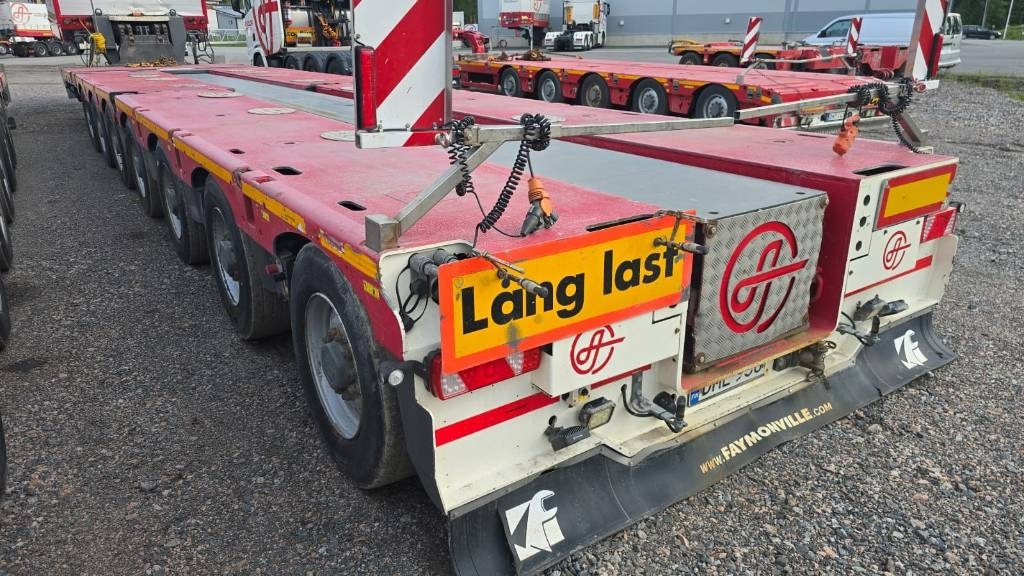 Faymonville Combimax - Nedbygget platform sættevogn: billede 4 Faymonville Combimax - Nedbygget platform sættevogn: billede 4