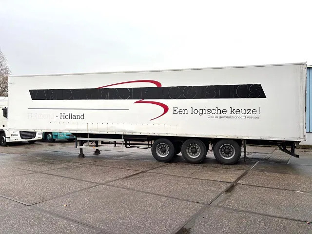 Pacton / JUMBO 3-AXLE CLOSED BOX WITH FULL STEEL CHASSIS (BPW-AXLES / DRUM BRAKES / ABS BRAKE SYSTEM / 13.60 METER) - Varevogn sættevogn: billede 5 Pacton / JUMBO 3-AXLE CLOSED BOX WITH FULL STEEL CHASSIS (BPW-AXLES / DRUM BRAKES / ABS BRAKE SYSTEM / 13.60 METER) - Varevogn sættevogn: billede 5