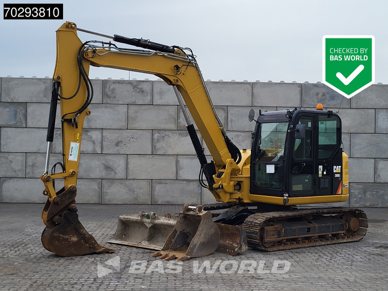 Caterpillar 308 E2 CR A/C - 3 BUCKETS - Bæltegravemaskine: billede 1 Caterpillar 308 E2 CR A/C - 3 BUCKETS - Bæltegravemaskine: billede 1