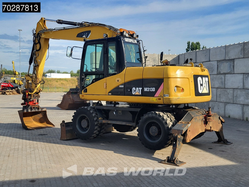 Caterpillar M313 D OUTRIGGERS + BLADE - Hjulgravemaskine: billede 3 Caterpillar M313 D OUTRIGGERS + BLADE - Hjulgravemaskine: billede 3