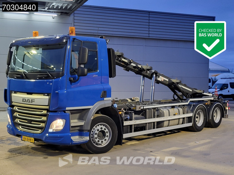 DAF CF 460 6X2 NL-Truck APK ACC Liftachse 28T Trans-Com chainlift Euro 6 - Lastbil med wirehejs: billede 1 DAF CF 460 6X2 NL-Truck APK ACC Liftachse 28T Trans-Com chainlift Euro 6 - Lastbil med wirehejs: billede 1
