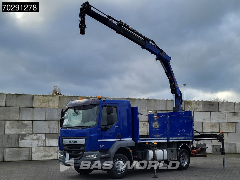 DAF LF 260 LF 4X2 Hiab 111 B-2 HIDUO Crane Kran Remote control Automatic ACC Euro 6 - Lastbil med lad, Lastbil med kran: billede 1 DAF LF 260 LF 4X2 Hiab 111 B-2 HIDUO Crane Kran Remote control Automatic ACC Euro 6 - Lastbil med lad, Lastbil med kran: billede 1