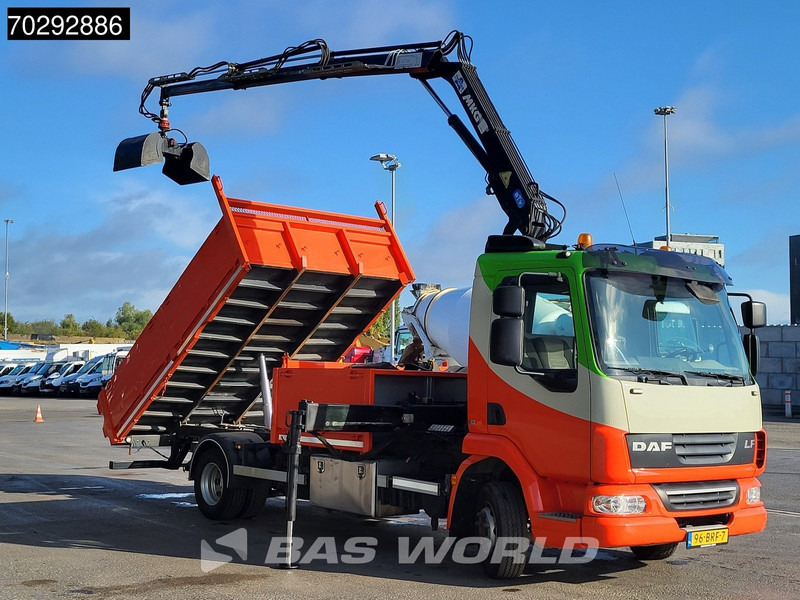 DAF LF45.210 LF 4X2 MKG HLK 66 Crane Kran 5m3 tipper Manual Euro 5 - Tipvogn lastbil, Lastbil med kran: billede 3 DAF LF45.210 LF 4X2 MKG HLK 66 Crane Kran 5m3 tipper Manual Euro 5 - Tipvogn lastbil, Lastbil med kran: billede 3