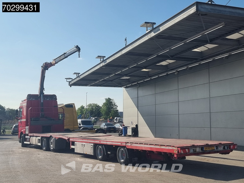 DAF XF 440 6X2 NL-combi Transporter HMF 900-K2 Kran Winch Lift-Lenkachse Euro 6 - Lastbil med lad, Lastbil med kran: billede 2 DAF XF 440 6X2 NL-combi Transporter HMF 900-K2 Kran Winch Lift-Lenkachse Euro 6 - Lastbil med lad, Lastbil med kran: billede 2
