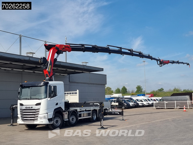 DAF XF 530 8X2 NEW Palfinger PK580 TEC Kran Crane Fly-Jib Winch Lift+Lenkasche Retarder - Lastbil med lad, Lastbil med kran: billede 2 DAF XF 530 8X2 NEW Palfinger PK580 TEC Kran Crane Fly-Jib Winch Lift+Lenkasche Retarder - Lastbil med lad, Lastbil med kran: billede 2
