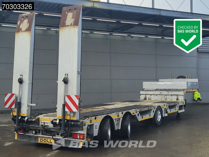 Doll S3H Lift + 2xSteeringAxle Wheel Recess Ramps - Nedbygget platform sættevogn: billede 1 Doll S3H Lift + 2xSteeringAxle Wheel Recess Ramps - Nedbygget platform sættevogn: billede 1