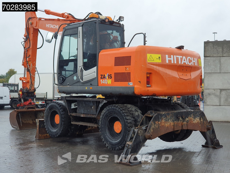 Hitachi ZX140W -3 OUTRIGGERS - ROTOTILT - Hjulgravemaskine: billede 2 Hitachi ZX140W -3 OUTRIGGERS - ROTOTILT - Hjulgravemaskine: billede 2
