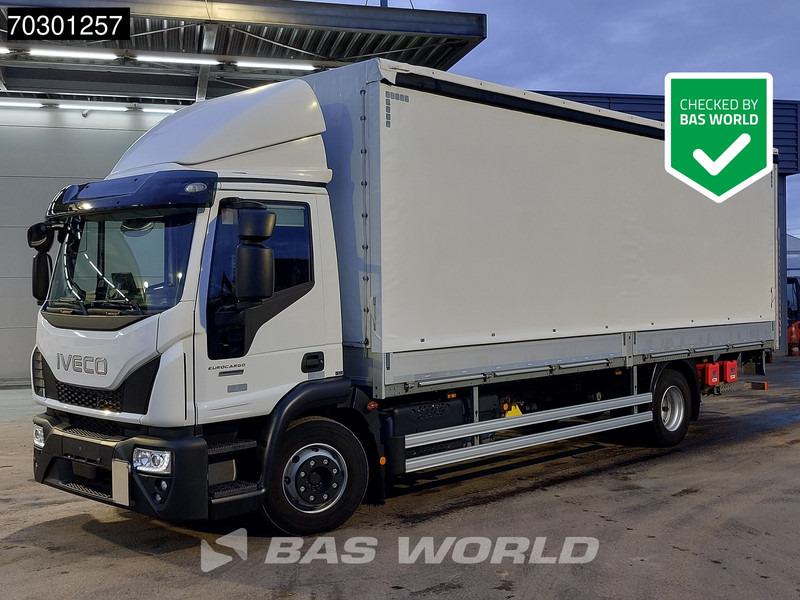 Iveco Eurocargo 140E280 4X2 LOW Mileage! 1500kg Ladebordwand Automatic Euro 6 - Lastbil med presenning: billede 1 Iveco Eurocargo 140E280 4X2 LOW Mileage! 1500kg Ladebordwand Automatic Euro 6 - Lastbil med presenning: billede 1