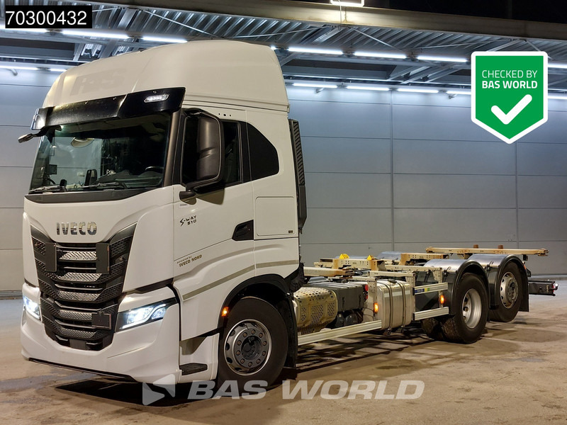 Iveco S-Way 510 6X2 BDF Full Air Automatic Retarder Lift-Axle ACC Euro 6 - Containerbil/ Veksellad lastbil: billede 1 Iveco S-Way 510 6X2 BDF Full Air Automatic Retarder Lift-Axle ACC Euro 6 - Containerbil/ Veksellad lastbil: billede 1