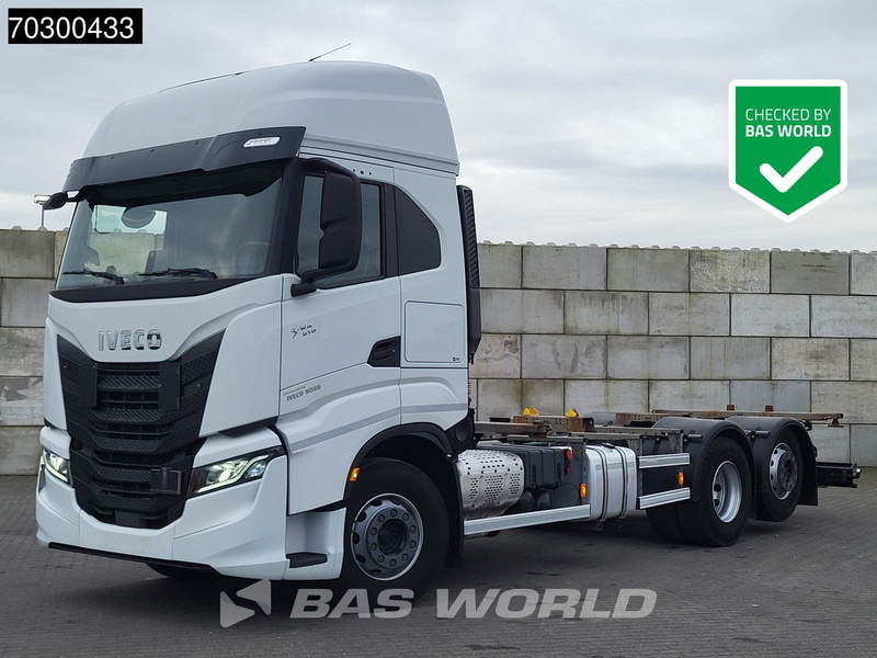 Iveco S-Way 510 6X2 Retarder Full Air Lift Axle BDF Euro 6 - Containerbil/ Veksellad lastbil: billede 1 Iveco S-Way 510 6X2 Retarder Full Air Lift Axle BDF Euro 6 - Containerbil/ Veksellad lastbil: billede 1