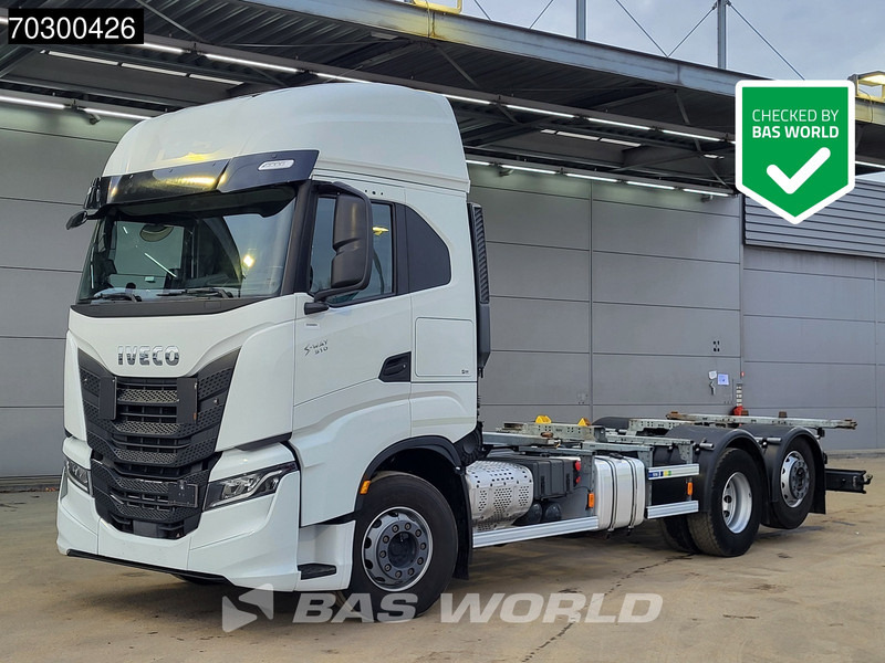 Iveco S-Way 510 6X2 Retarder Full Air Lift Axle BDF Euro 6 - Containerbil/ Veksellad lastbil: billede 1 Iveco S-Way 510 6X2 Retarder Full Air Lift Axle BDF Euro 6 - Containerbil/ Veksellad lastbil: billede 1