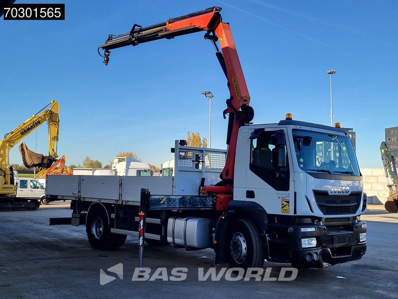 Iveco Stralis 310 4X2 Palfinger PK14002 EH Kran Crane Steel suspension Euro 6 - Lastbil med lad, Lastbil med kran: billede 3 Iveco Stralis 310 4X2 Palfinger PK14002 EH Kran Crane Steel suspension Euro 6 - Lastbil med lad, Lastbil med kran: billede 3