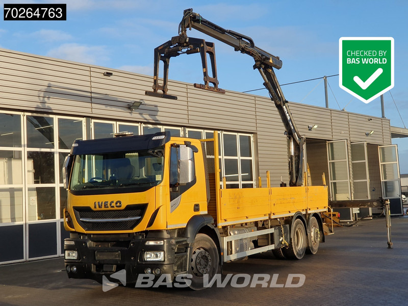 Iveco Stralis 310 6X2 RHD! Atlas 135.2VE-A11 Crane Lift-Lenkachse ACC Euro 6 - Lastbil med lad, Lastbil med kran: billede 1 Iveco Stralis 310 6X2 RHD! Atlas 135.2VE-A11 Crane Lift-Lenkachse ACC Euro 6 - Lastbil med lad, Lastbil med kran: billede 1