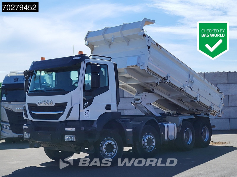 Iveco Stralis 480 8X4 Retarder Hydrauliek BigAxle Euro 6 - Tipvogn lastbil: billede 1 Iveco Stralis 480 8X4 Retarder Hydrauliek BigAxle Euro 6 - Tipvogn lastbil: billede 1