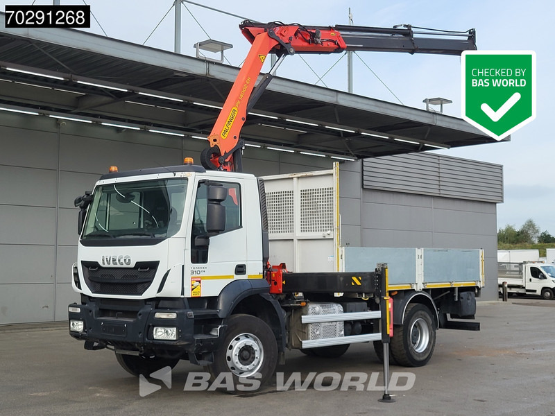 Iveco Trakker 310 4X2 Palfinger PK14002 EH Crane Kran Rotator Steelsuspension Big-Axle Manual Euro 6 - Lastbil med lad, Lastbil med kran: billede 1 Iveco Trakker 310 4X2 Palfinger PK14002 EH Crane Kran Rotator Steelsuspension Big-Axle Manual Euro 6 - Lastbil med lad, Lastbil med kran: billede 1
