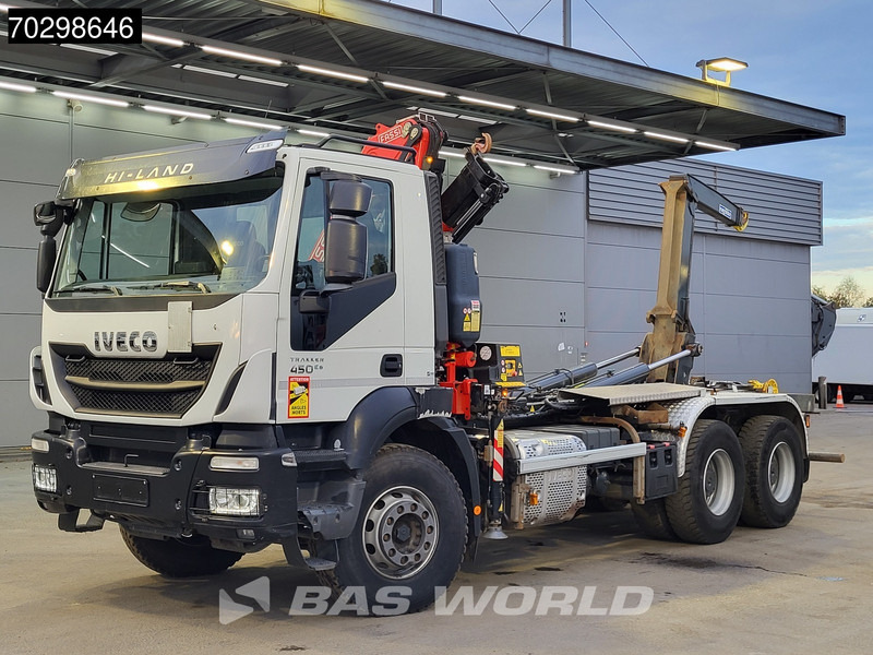 Iveco Trakker 450 6X4 Fassi F120B.2.22 Crane Marrel AL16S50 Retarder Big-axle Euro 6 - Lastbil kroghejs, Lastbil med kran: billede 3 Iveco Trakker 450 6X4 Fassi F120B.2.22 Crane Marrel AL16S50 Retarder Big-axle Euro 6 - Lastbil kroghejs, Lastbil med kran: billede 3