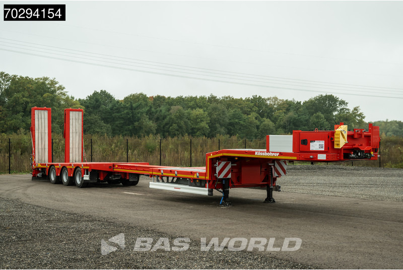 Kässbohrer NEW! Hydraulic Bed 450cm Extendable Lift+Steering Axle - Nedbygget platform sættevogn: billede 3 Kässbohrer NEW! Hydraulic Bed 450cm Extendable Lift+Steering Axle - Nedbygget platform sættevogn: billede 3