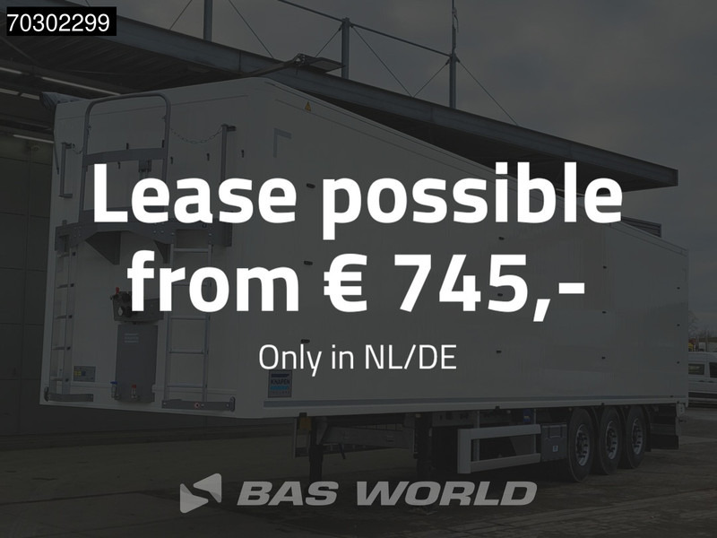 Knapen K100 10MM 92m3 3 axles NEW 92M3 10mm Liftachse - Walking floor sættevogn: billede 2 Knapen K100 10MM 92m3 3 axles NEW 92M3 10mm Liftachse - Walking floor sættevogn: billede 2