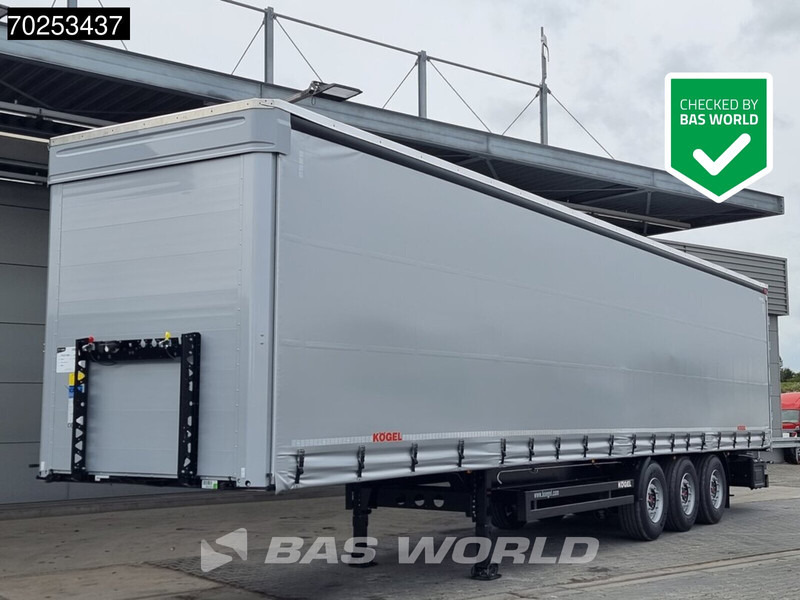 Kögel S24-1 3 axles NEW HUBDACH Liftachse Lifting+ Sliding Roof - Gardintrailer: billede 1 Kögel S24-1 3 axles NEW HUBDACH Liftachse Lifting+ Sliding Roof - Gardintrailer: billede 1