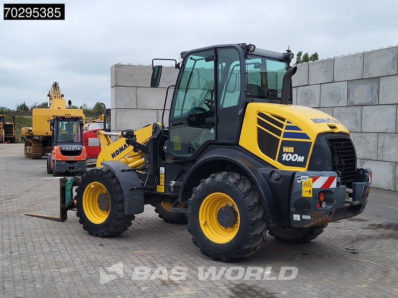 Komatsu WA100 M-7 BUCKET + FORKS - Gummihjulslæsser: billede 5 Komatsu WA100 M-7 BUCKET + FORKS - Gummihjulslæsser: billede 5