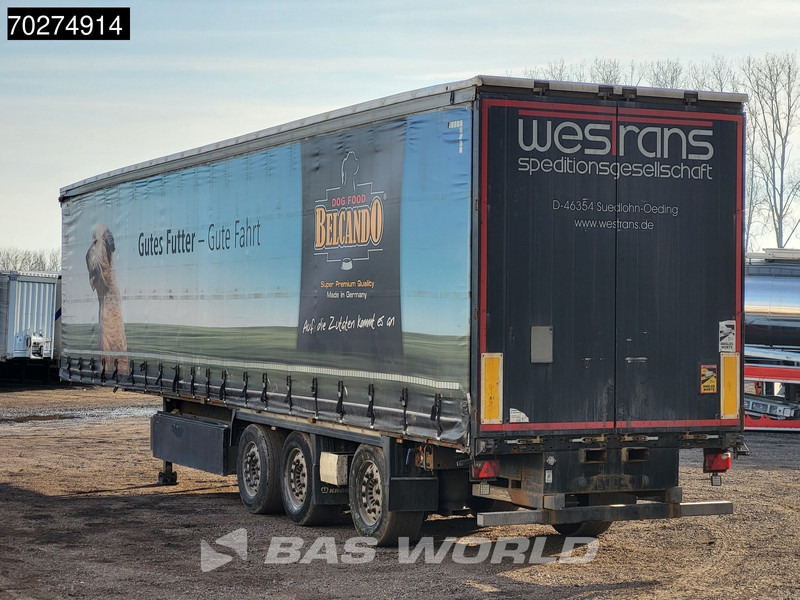 Krone SD 3 axles Forklift Lift+Lenkachse Kooiaap Palettenkasten SAF Sliding Roof - Gardintrailer: billede 2 Krone SD 3 axles Forklift Lift+Lenkachse Kooiaap Palettenkasten SAF Sliding Roof - Gardintrailer: billede 2